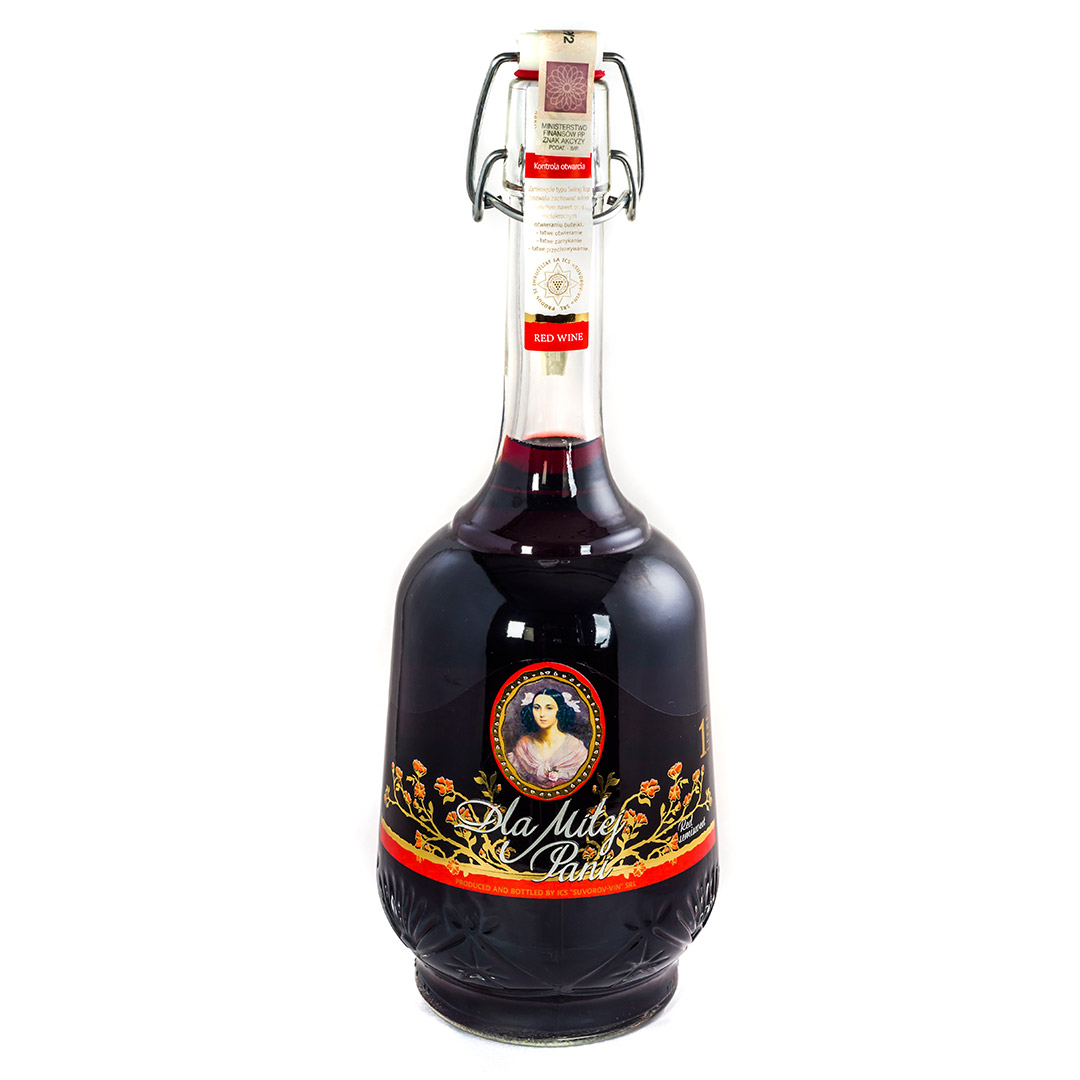 DLA MIŁEJ PANI Wino czerwone