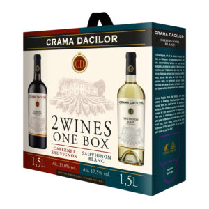 BAG IN BOX Cabernet Sauvignon & Sauvignon Blanc Two wines in one box