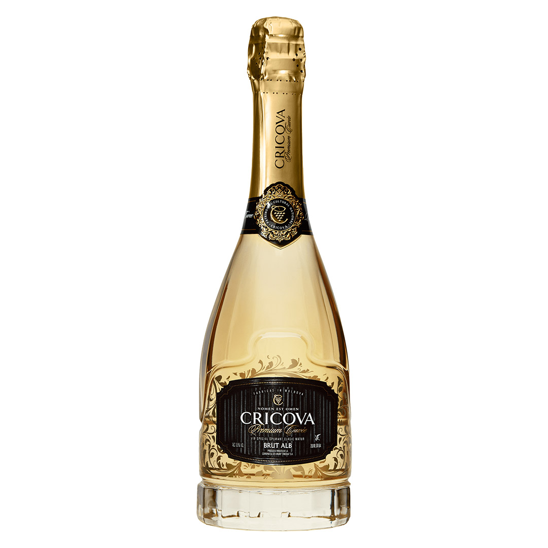 CRICOVA Premium Cuvee - białe wino musujące Brut