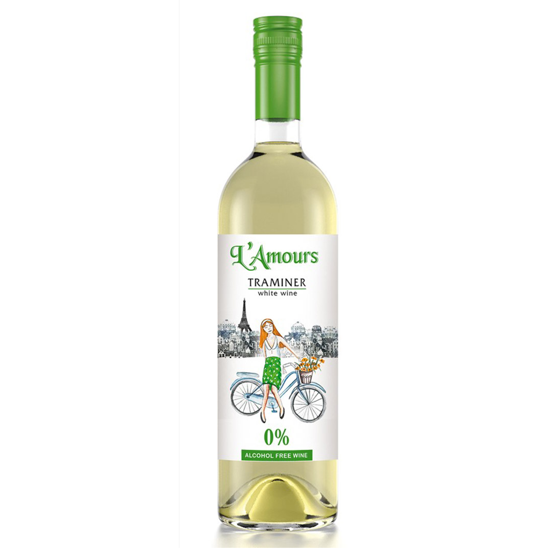 LAMOURS TRAMINER  BEZALKOHOLOWE