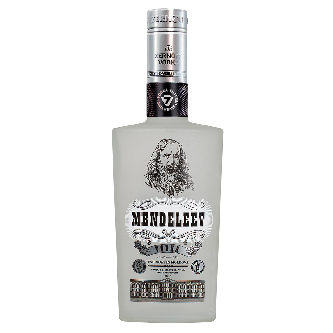 WÓDKA ZERNOFF MENDELEEV
